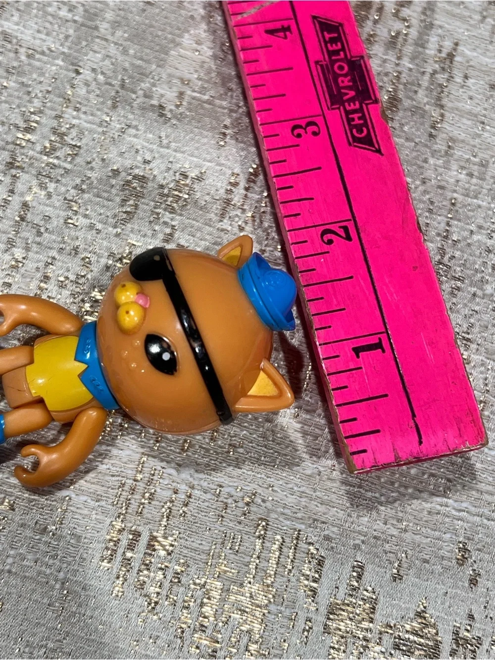 Fisher Price Octonauts Kwazzi Eyepatch Cat Mini Figure Meiomi 2010 - 3” Toy